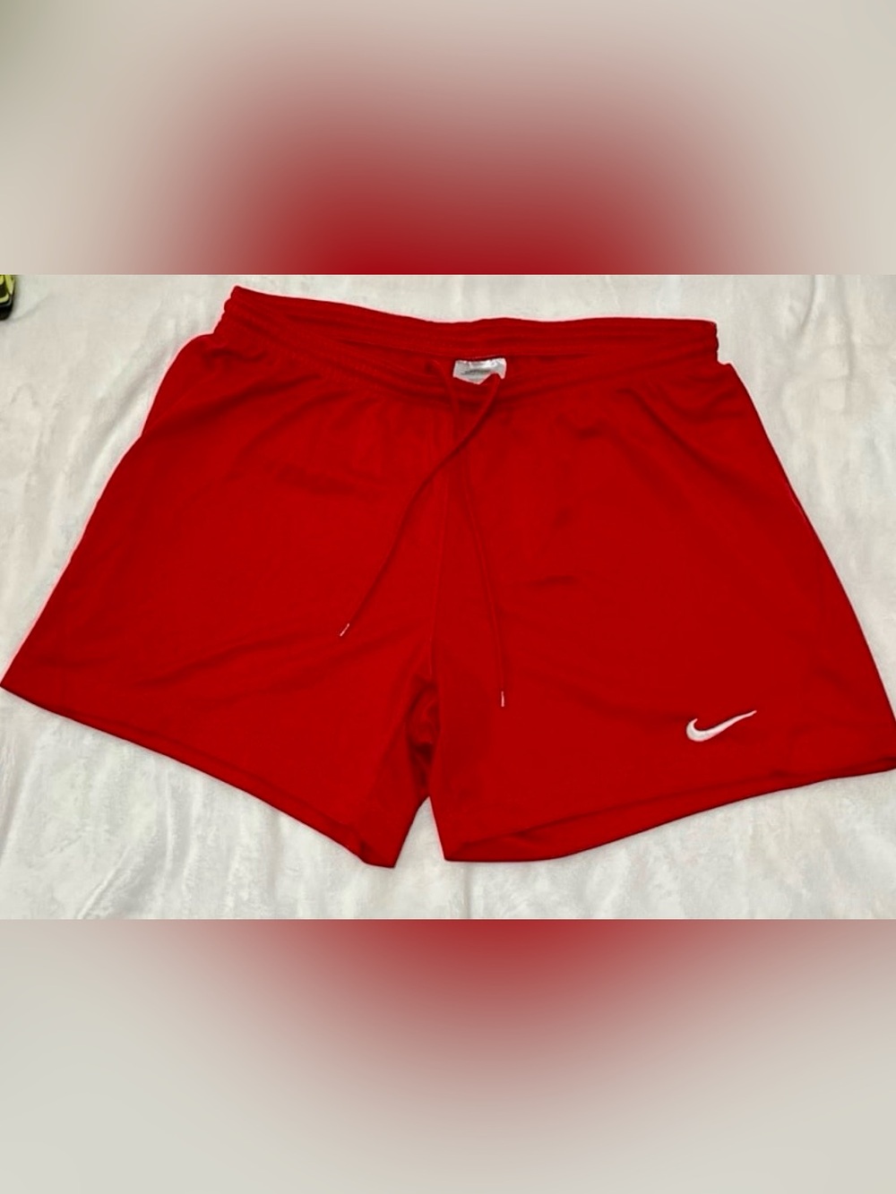 Nike Red Women’s Athletic Drawstring Shorts